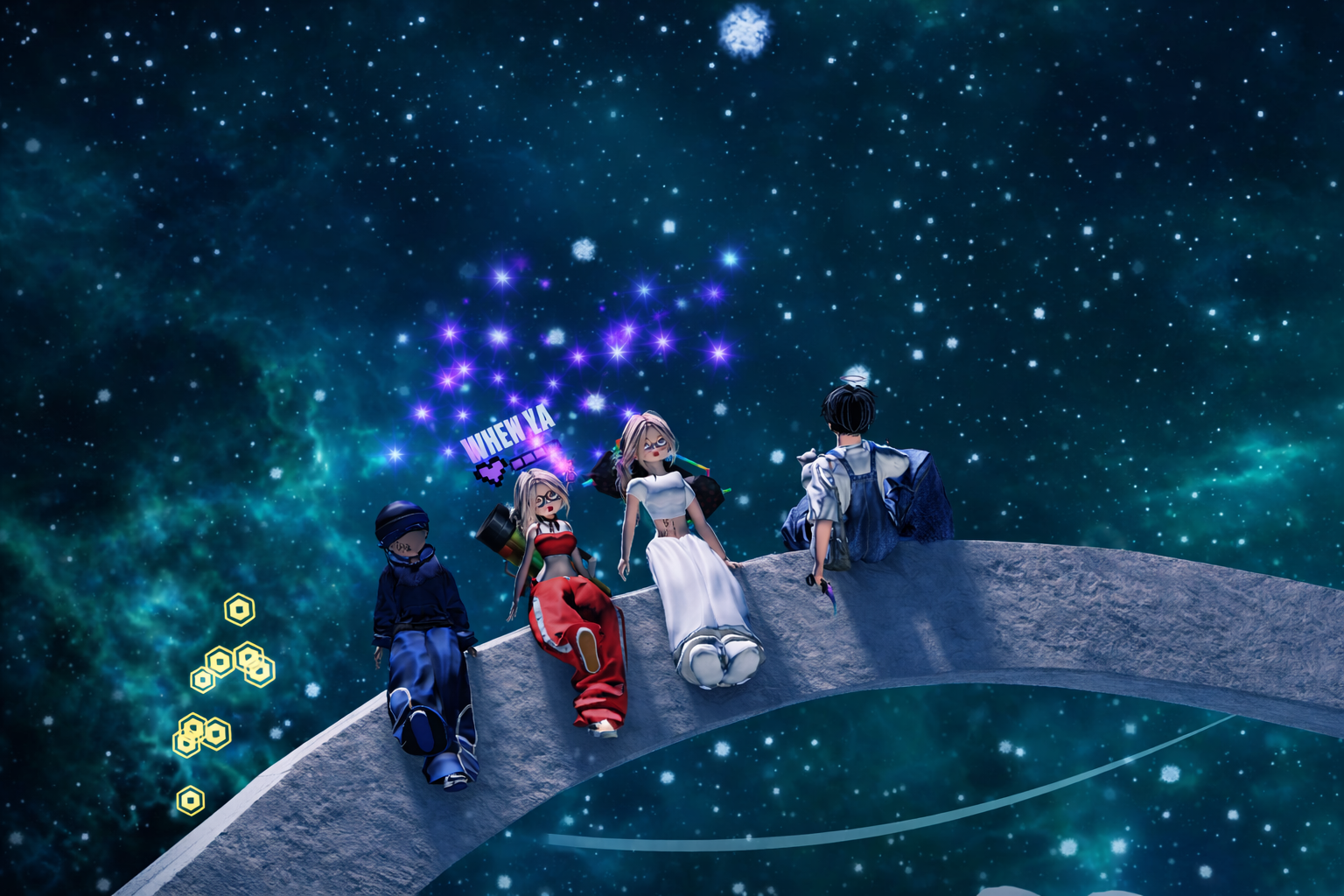PYTHAS collective moment